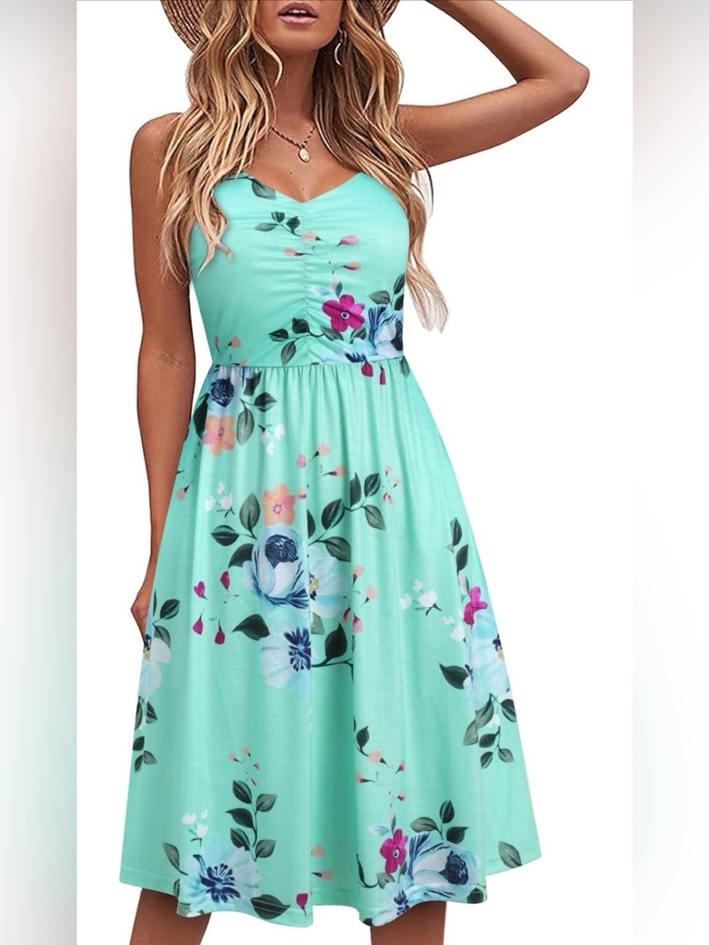NWT Women’s Floral Print A-line Dress